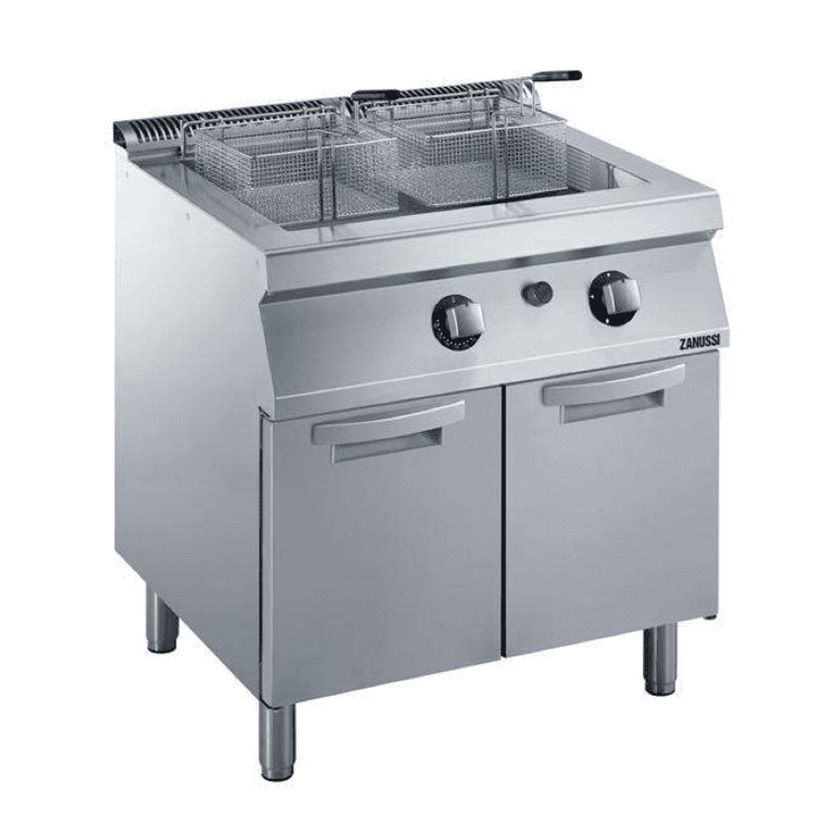 Zanussi enkelt friture med underskab 34ltr evo 700