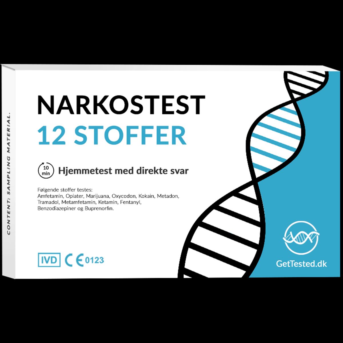 Narkotest 12 stoffer (Hurtigtest)