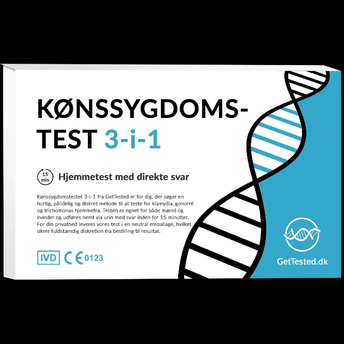 3-i-1 Kønssygdomstest