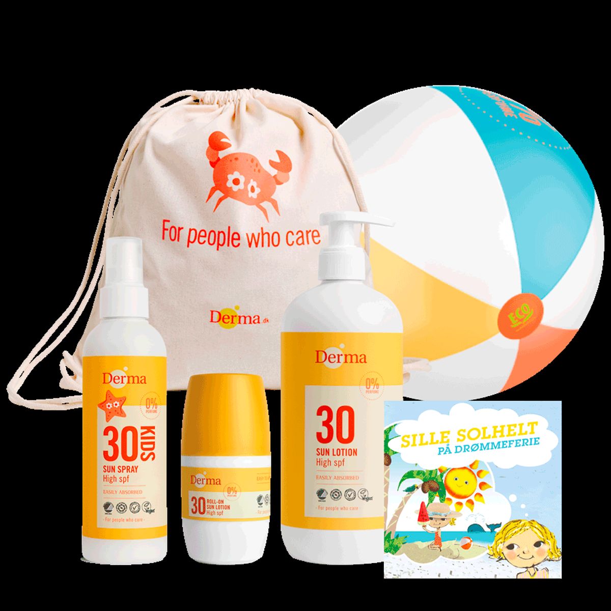 Derma KIDS SUN KIT - med badebold