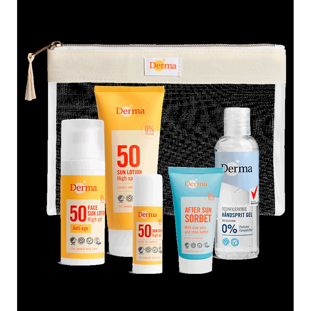 Derma Travel Size Sun Kit - High Protection