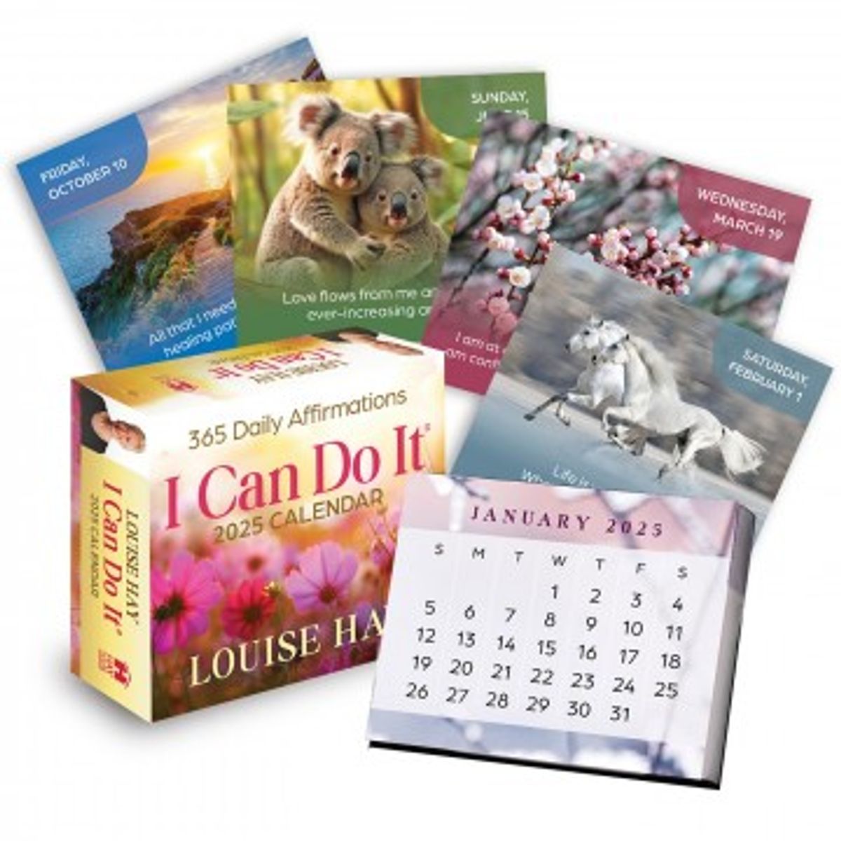 Louise Hay - kalender ''I can do it'' - Alle Engle kort & Visdomskort - GodKarmaShop