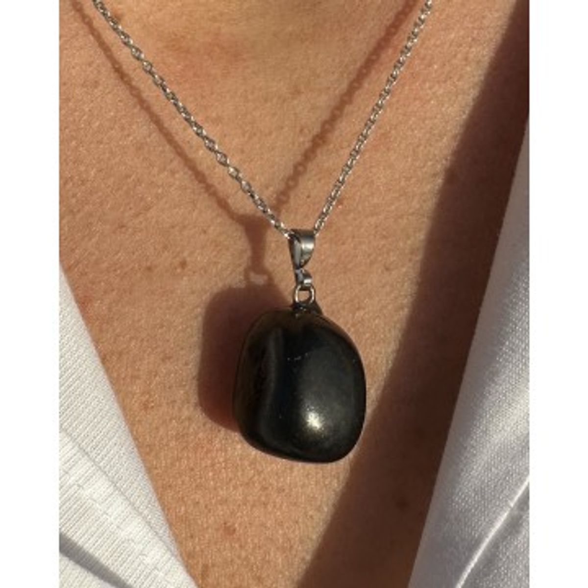 Shungit Vedhæng - Shungite - GodKarmaShop