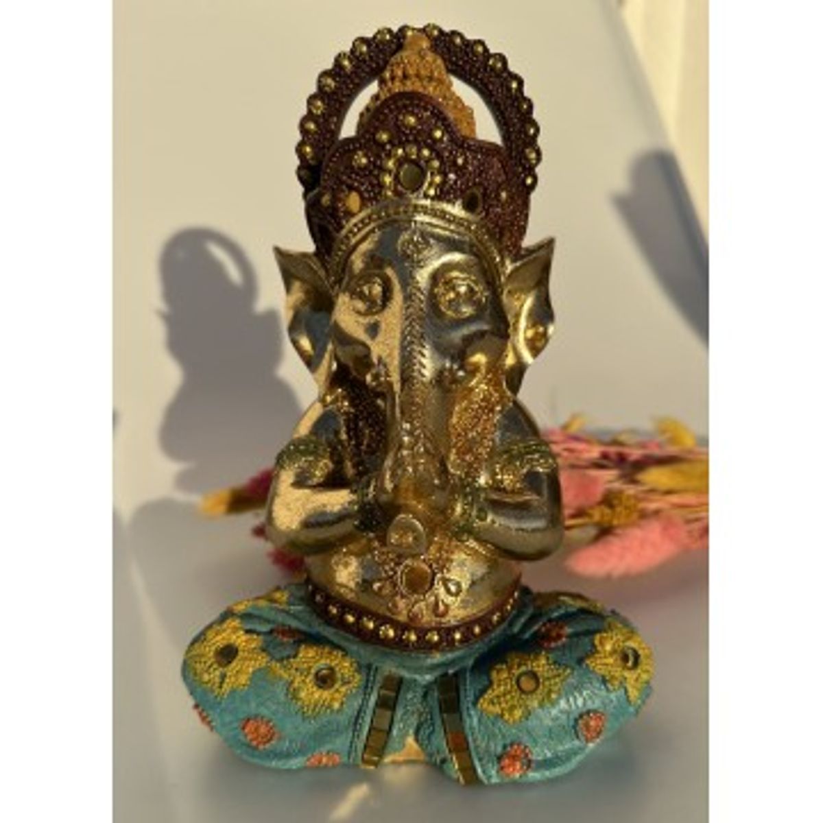 Ganesha yoga blå bukser - Ganesha - GodKarmaShop