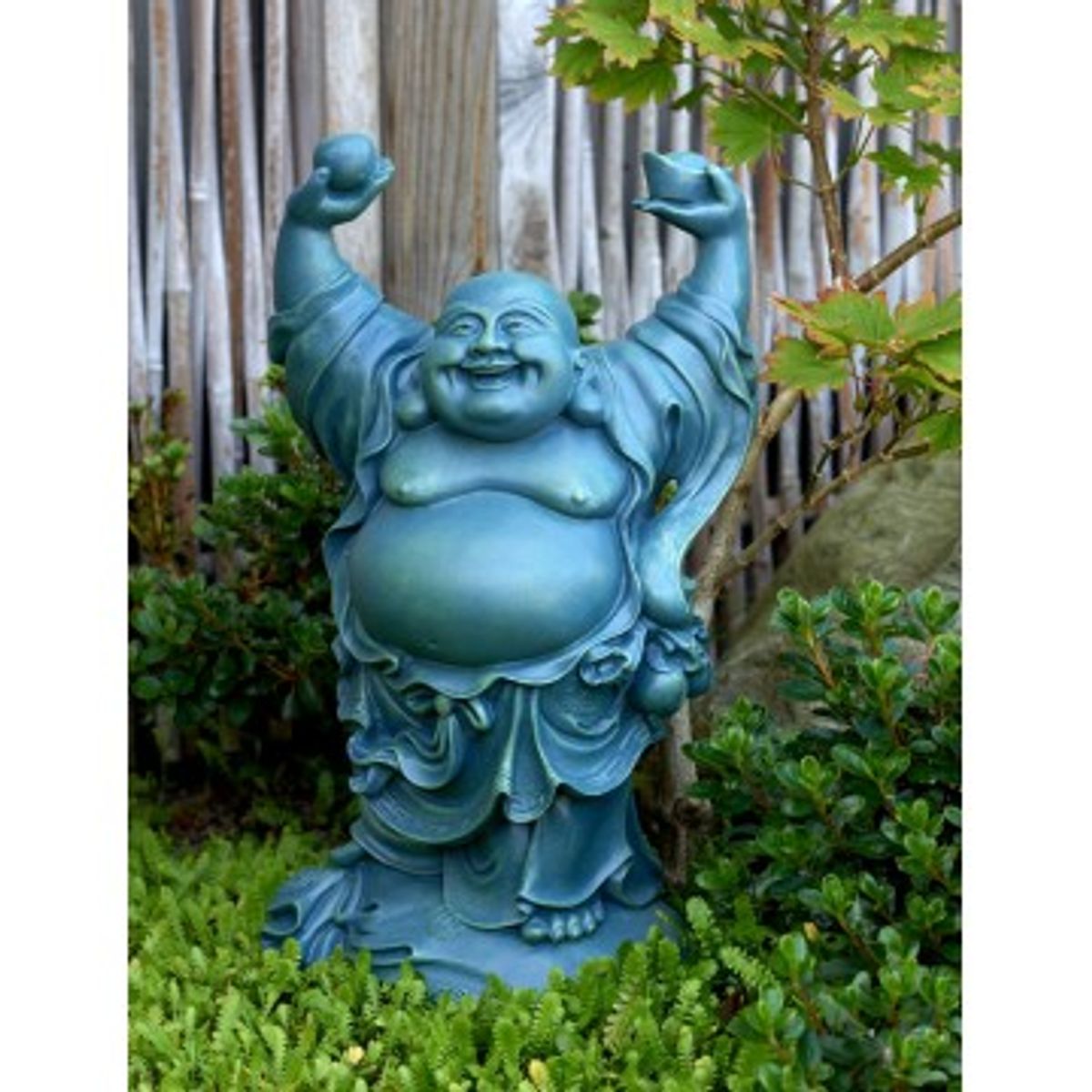 Happy Buddha figur - Hotei - Buddha statuer generelt - GodKarmaShop