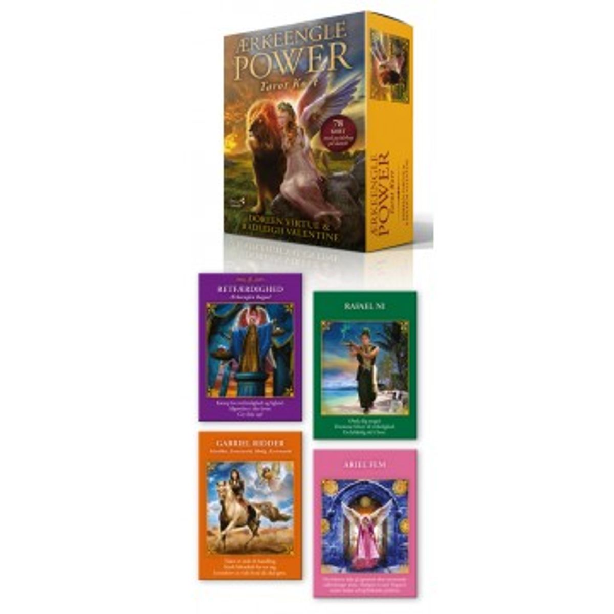 Virtue Doreen: ÆRKEENGL.POWER TAROT - Englekort - GodKarmaShop