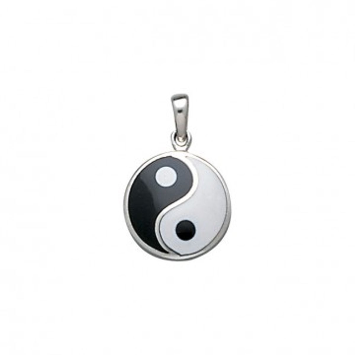 Yin Yang i sterlingsølv - Spirituelle smykker - GodKarmaShop