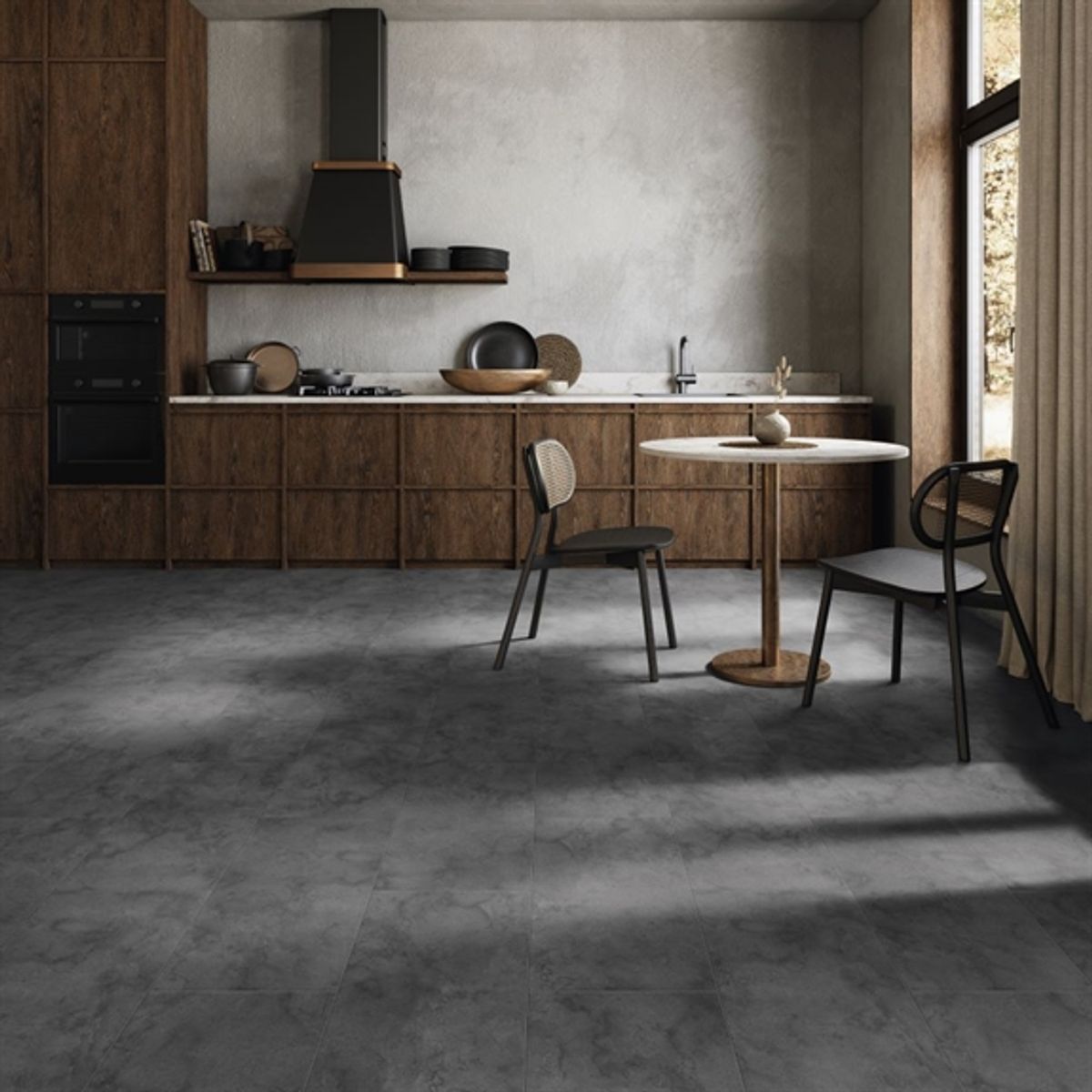 Wallmann Modern Tile Klinke - Graphite