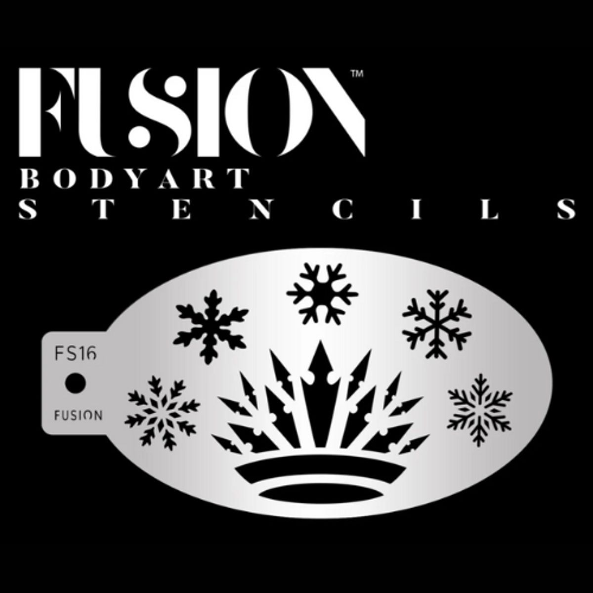 FUSION - Stencil - Snow Queen Crown