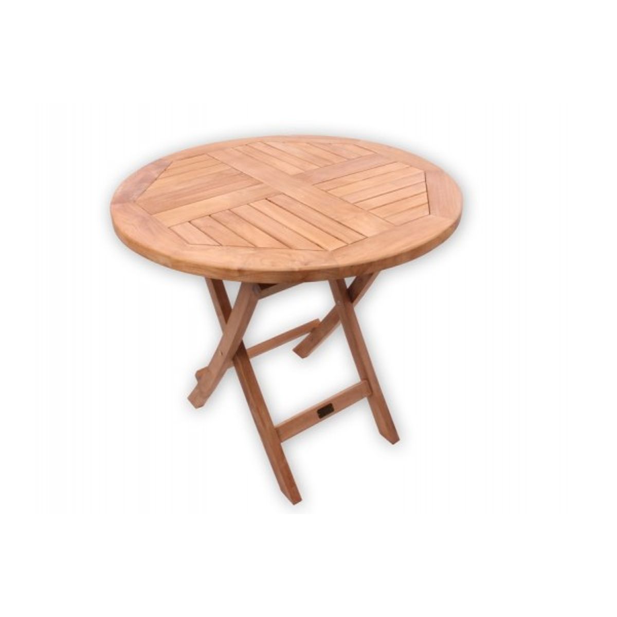 Prag Teak Havebord Ø 80 cm