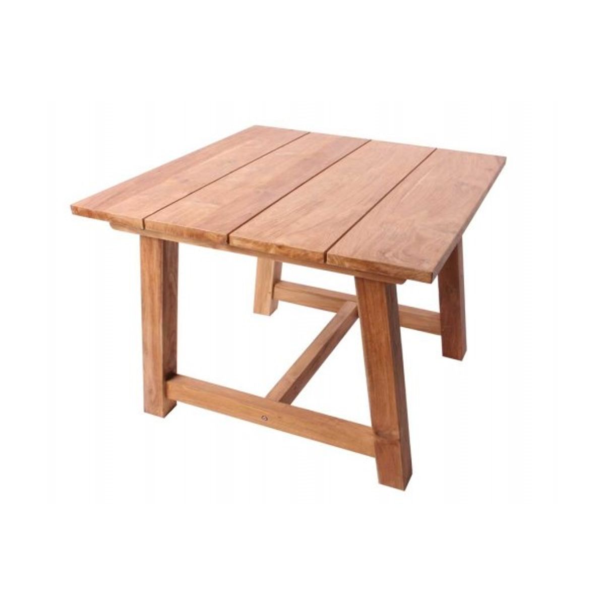 Hercules Teak bord - 4 planker (100x100)