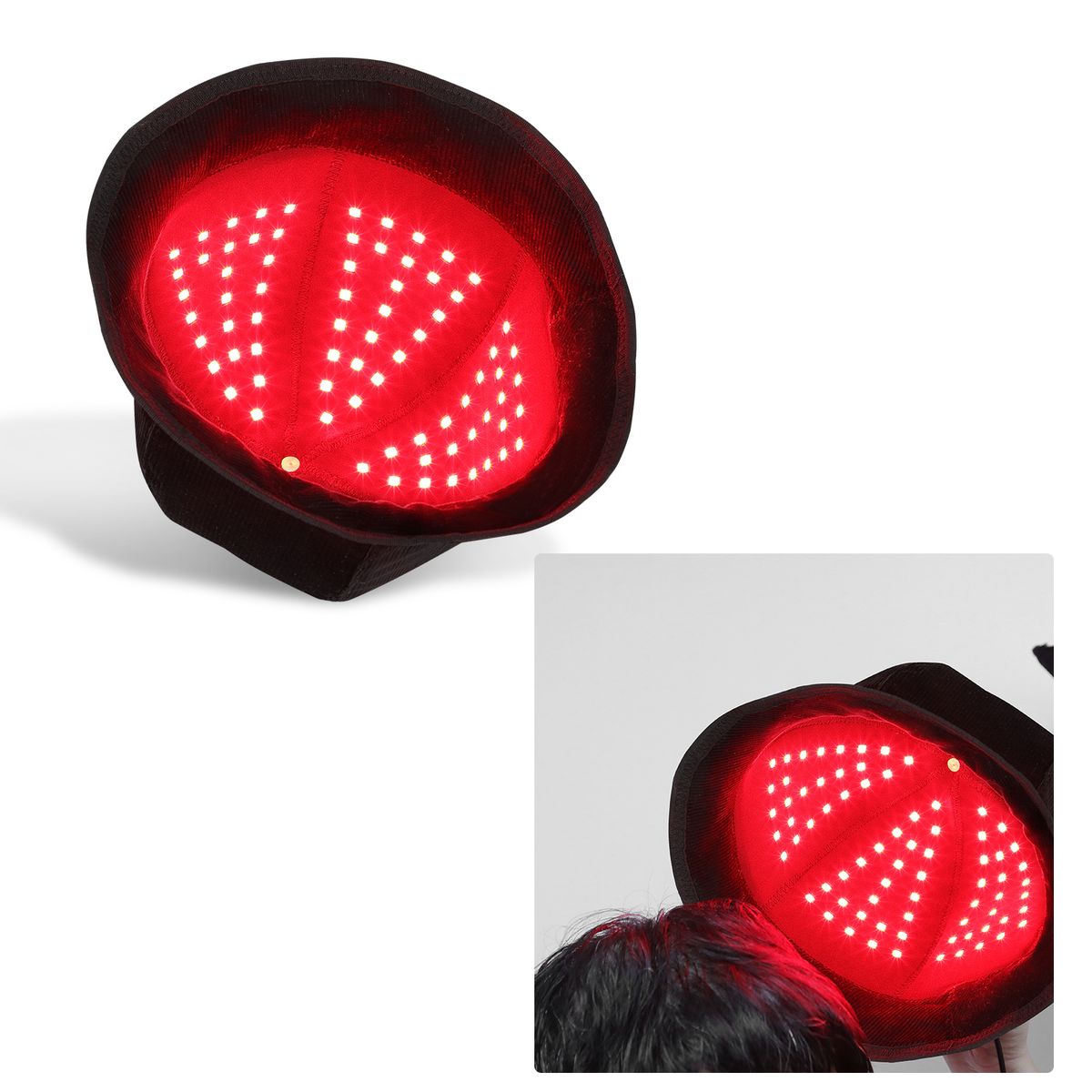 Rød lys terapi hat – Heat Sense - Red light therapy