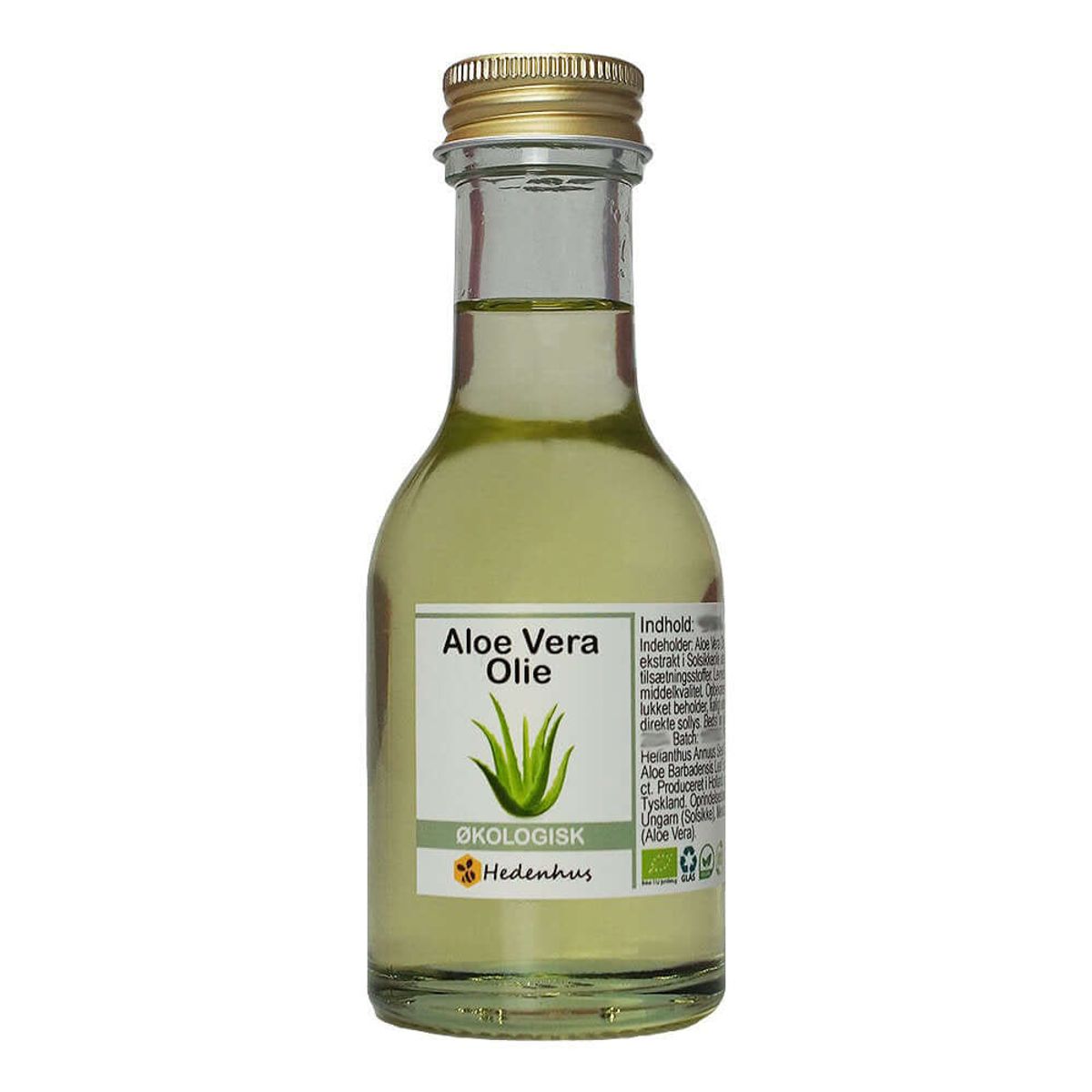 Aloe Vera Olie - Økologisk - 500 ml