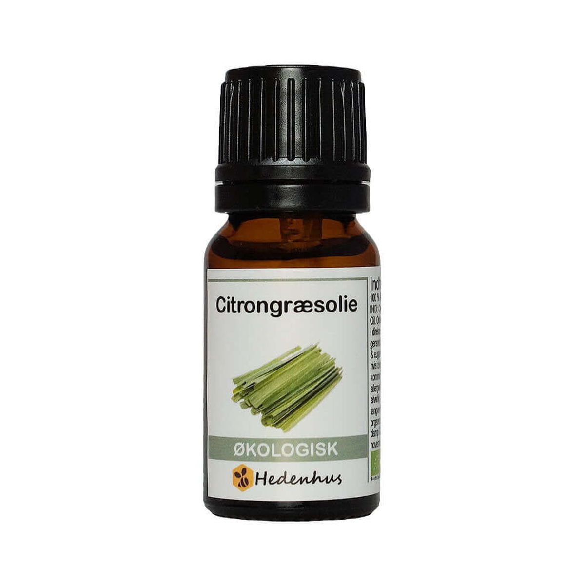 Citrongræsolie - Økologisk - 100 ml