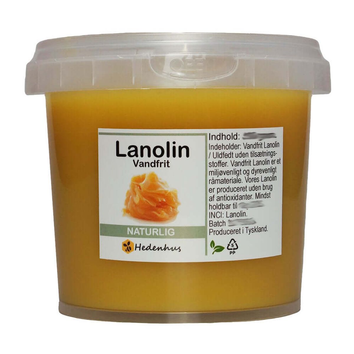 Lanolin - Uldfedt - 1 kg.