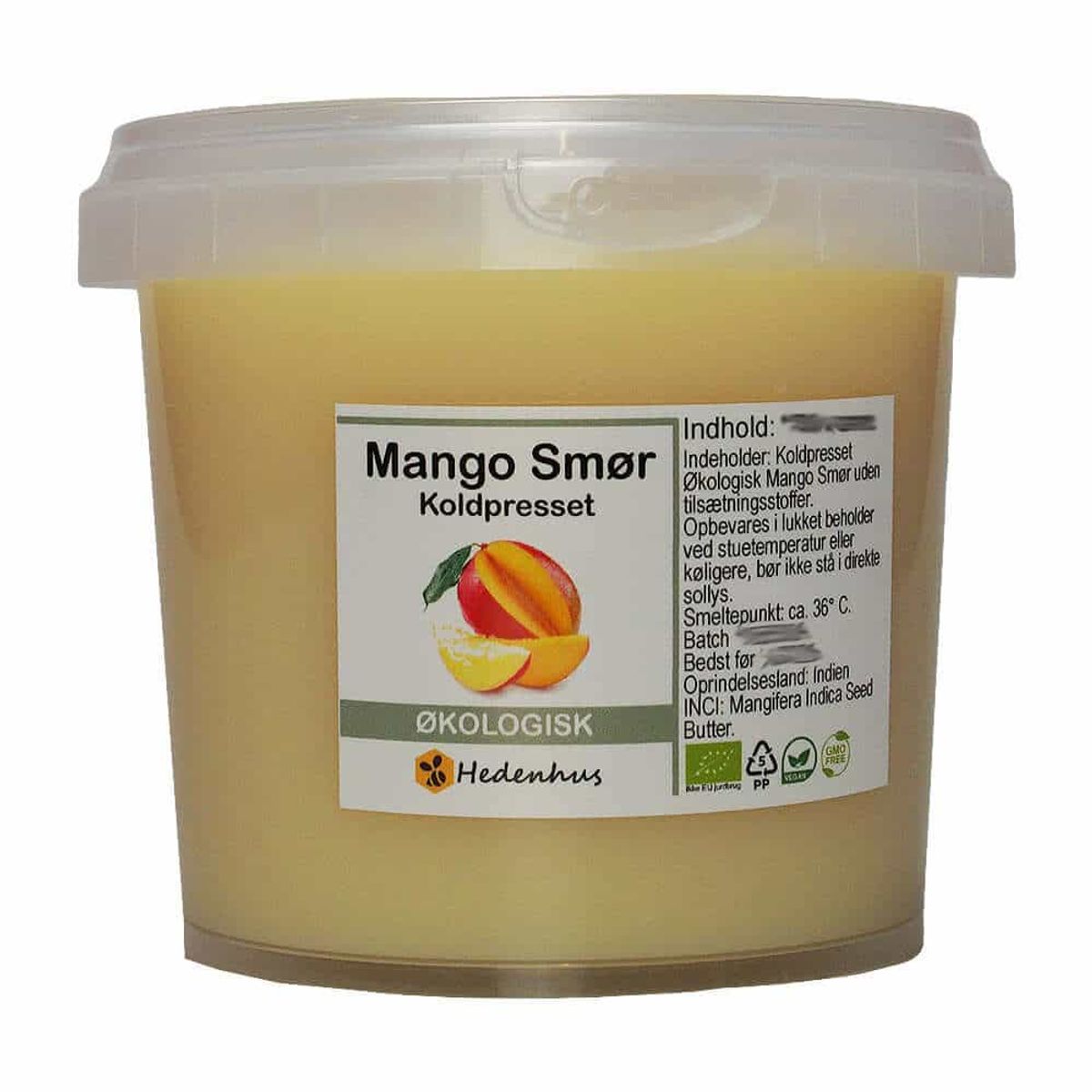 Mango smør - Økologisk - 1 kg