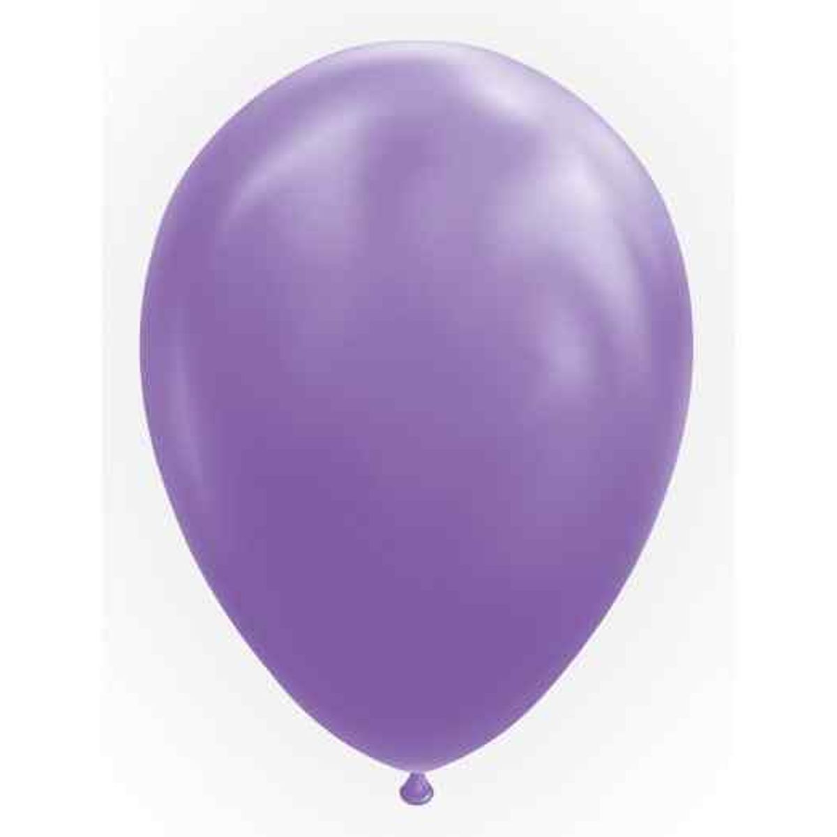 Balloner 12" / 30 cm - 25 stk. Lavendel - Ensfarvede latexballoner