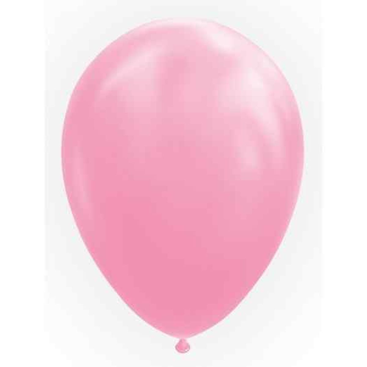 Balloner 12" / 30 cm - 25 stk. Pink - Ensfarvede latexballoner