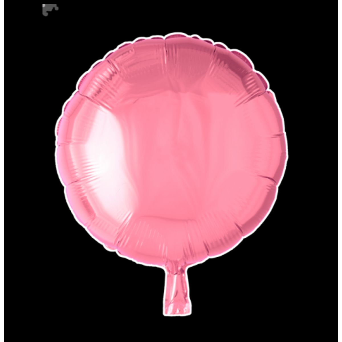 Rund 18" - Folieballon Pink - Folieballoner