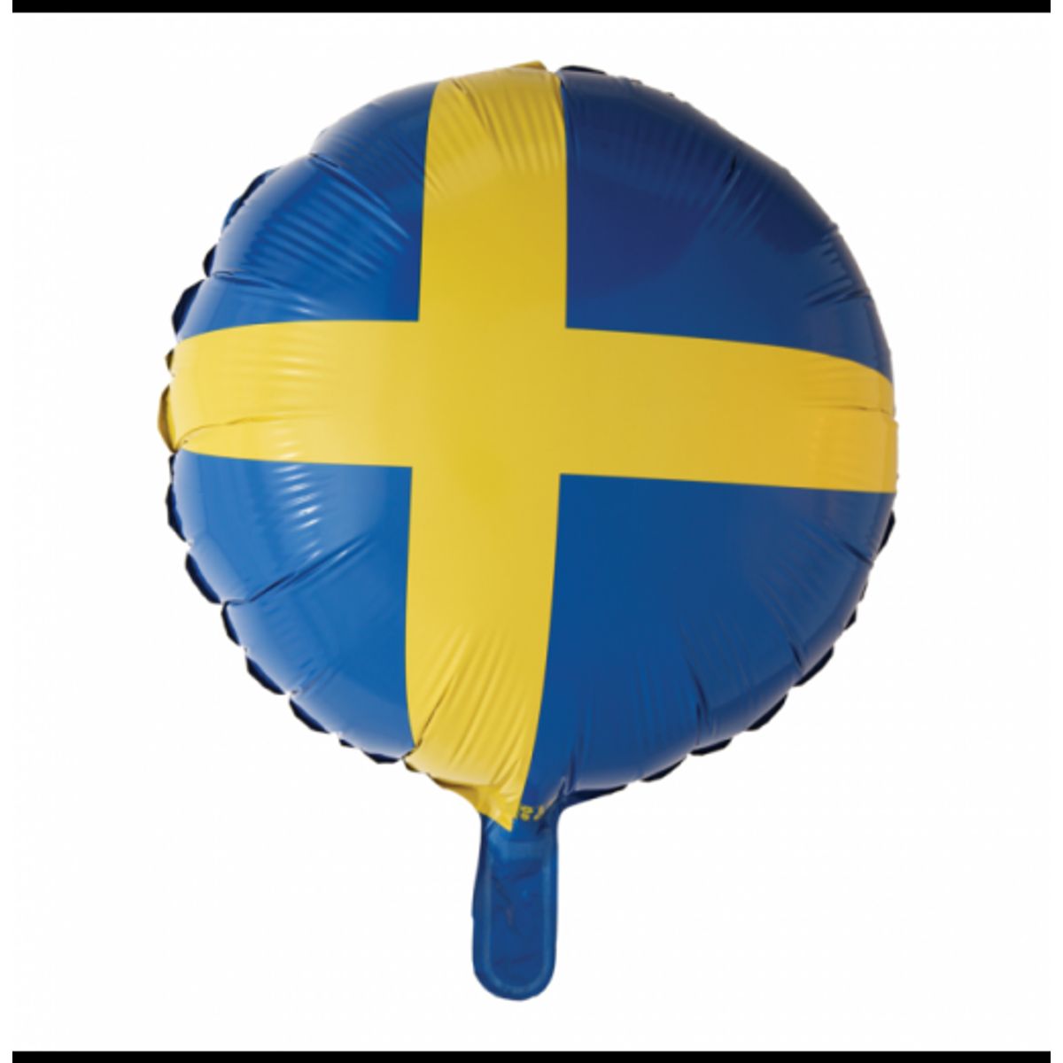 Svensk flag - Folieballon - Fødselsdags balloner