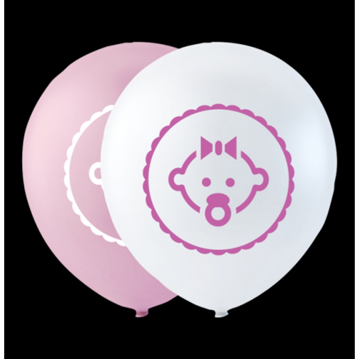 Baby Ballon - Pink 10" - Babyshower