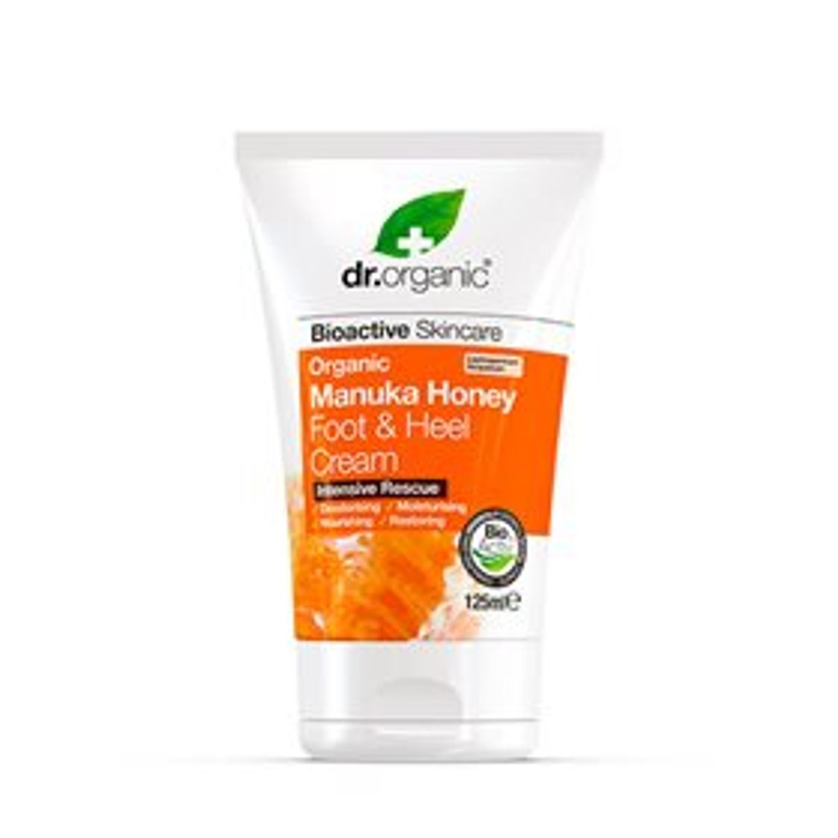 Dr. Organic Manuka Honey Foot & Heel Cream 125ml.