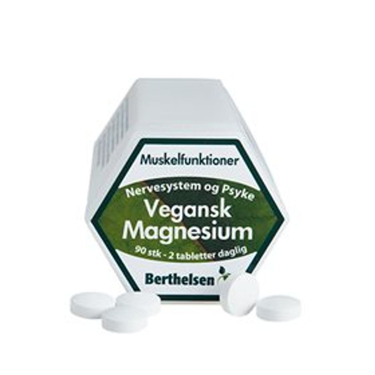 Berthelsen Magnesium vegansk 90 tab.