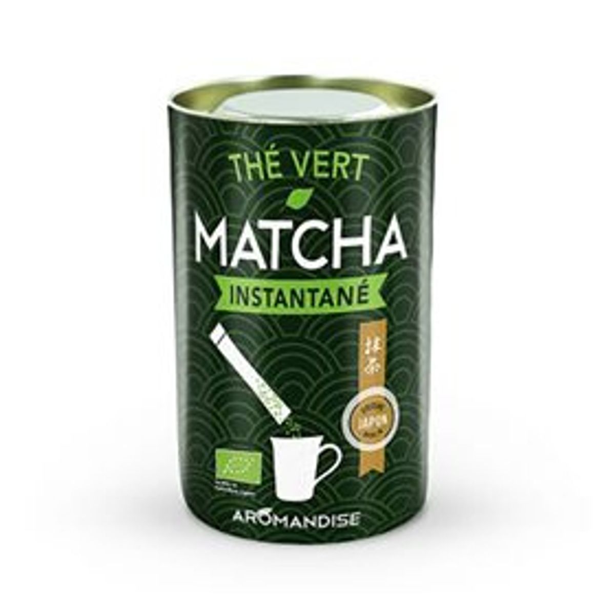 Matcha instant te sticks Ø 25 stk.