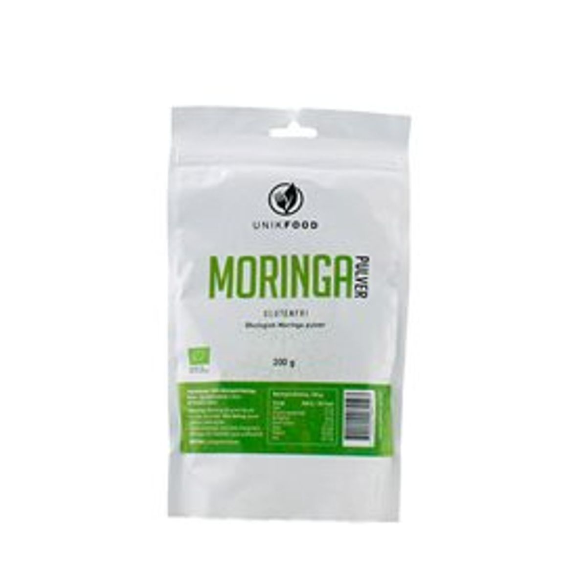 Unik Food Moringa pulver Ø 200g.