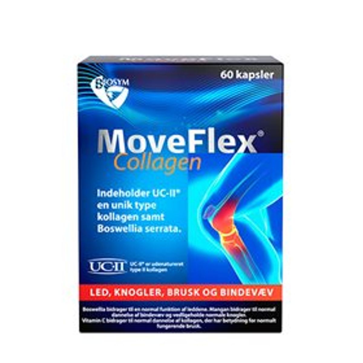 BioSym MoveFlex Collagen 60 kapsler