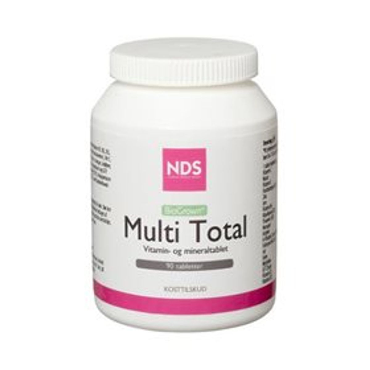 NDS Multi Total multivitamin og mineral &bull; 90 tab.