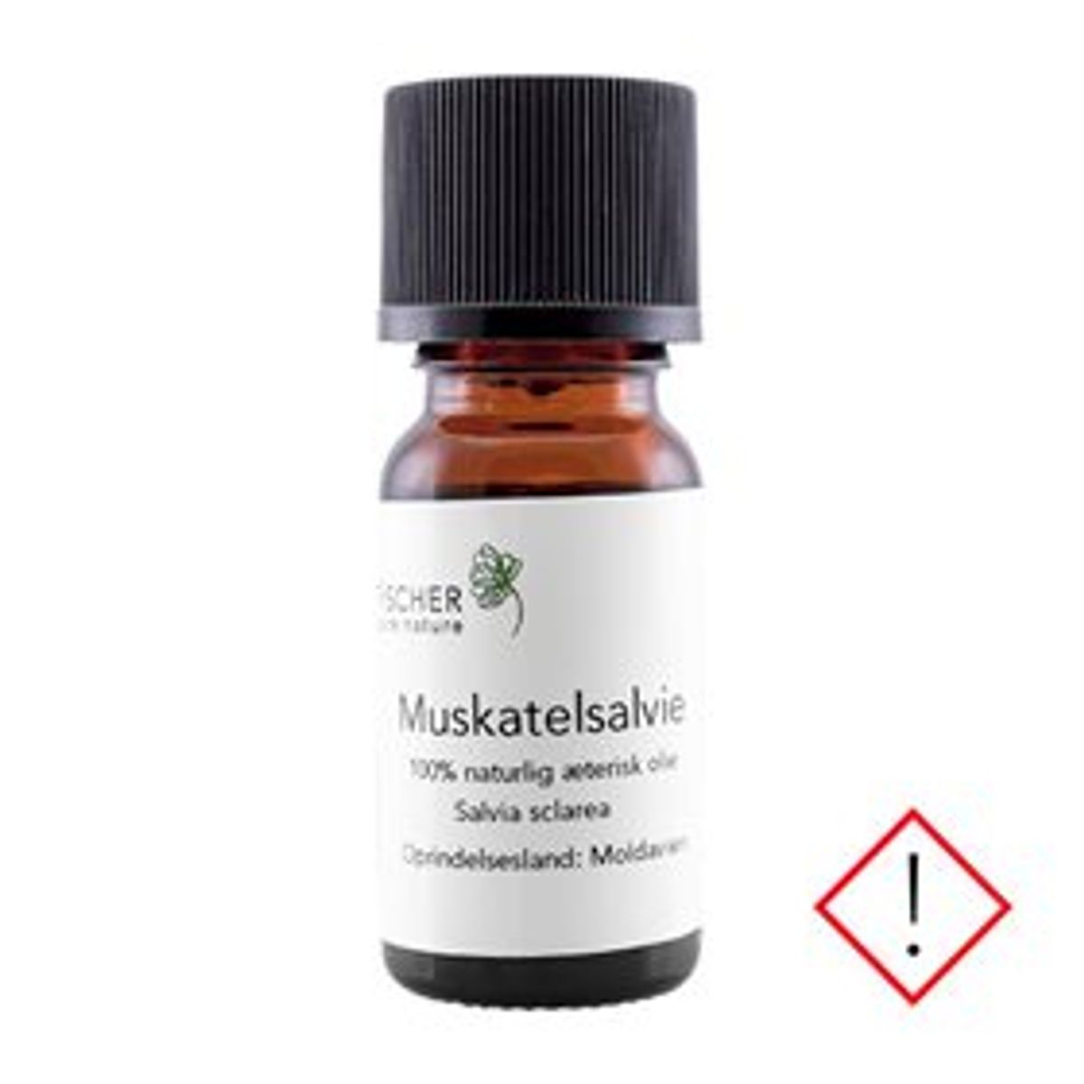 Fischer Pure Nature Muskatelsalvieolie æterisk &bull; 10ml.