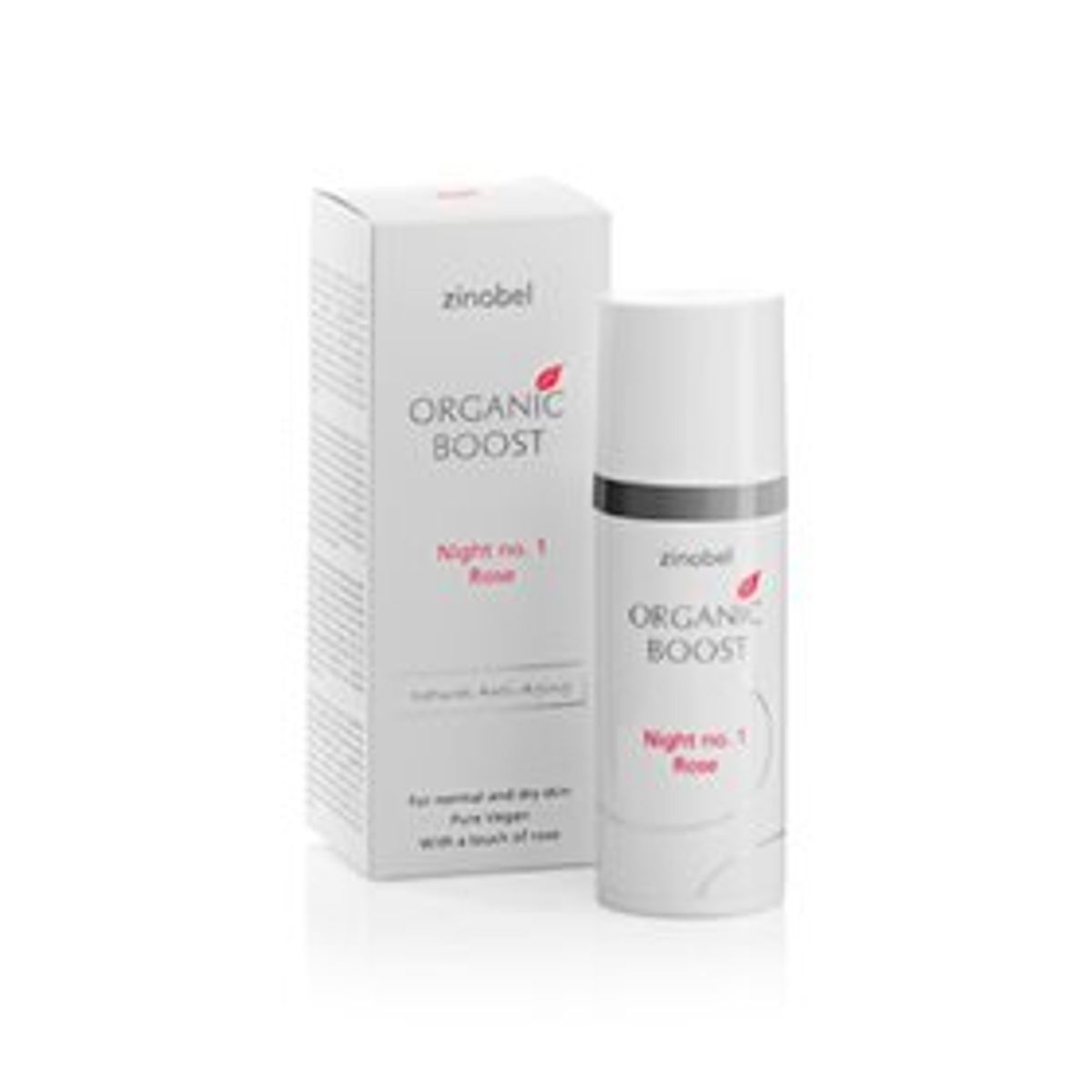 Zinobel Night no. 1 Rose natcreme Organic Boost &bull; 50ml.