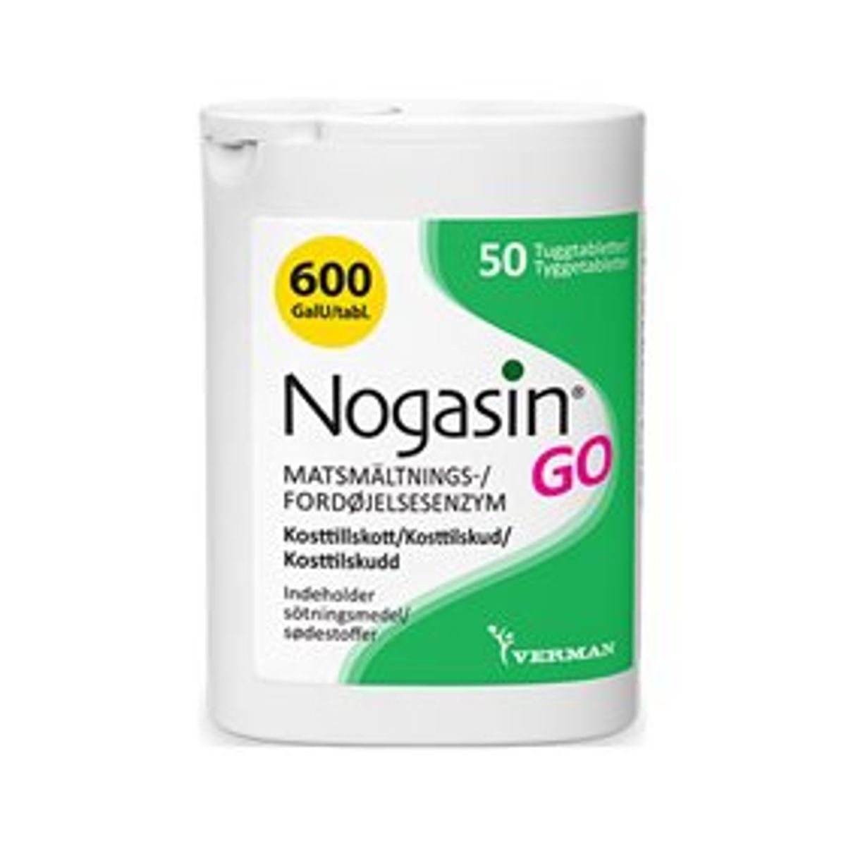 BioSym Nogasin GO &bull; 50 tab.