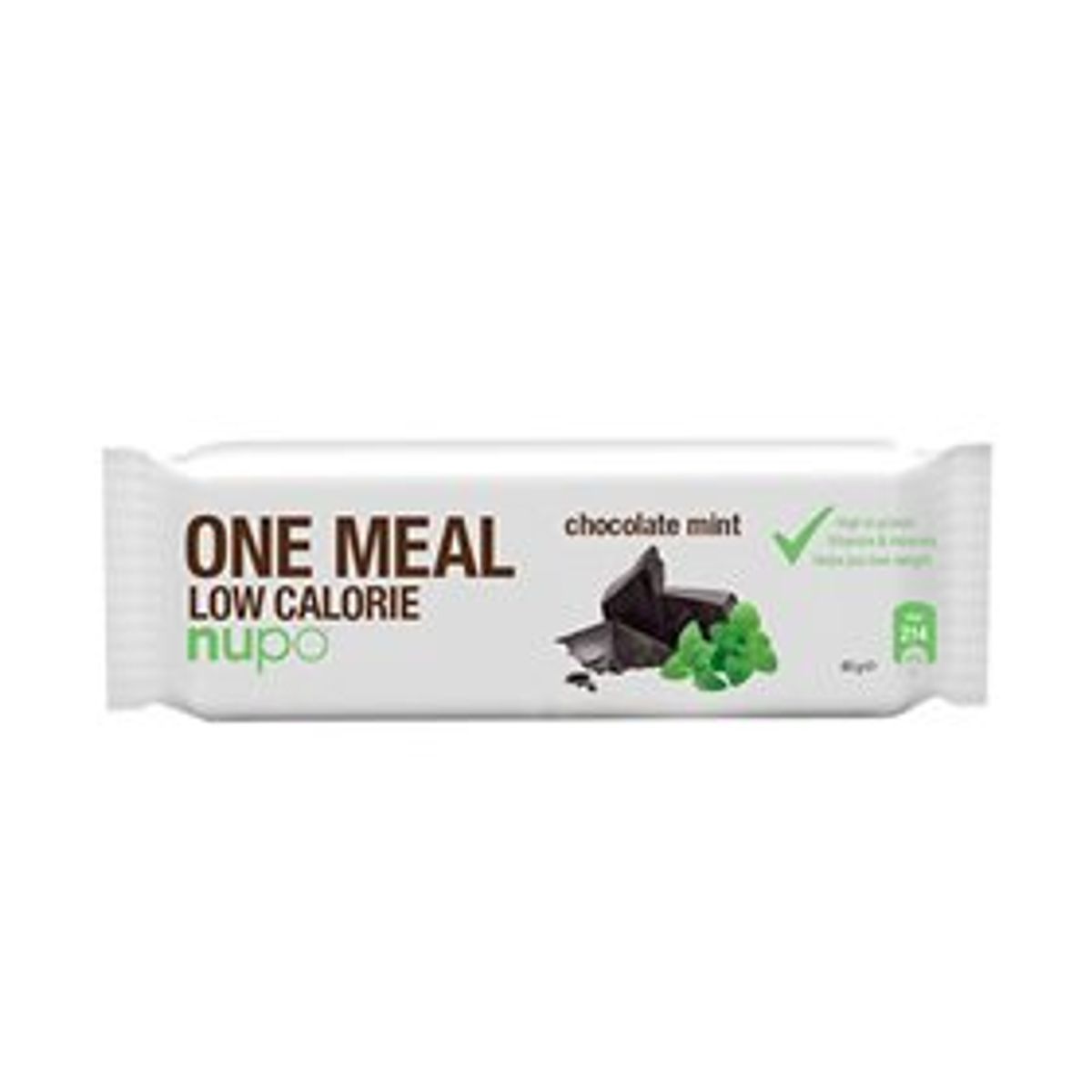 Nupo meal bar chokolade mint &bull; 60g.