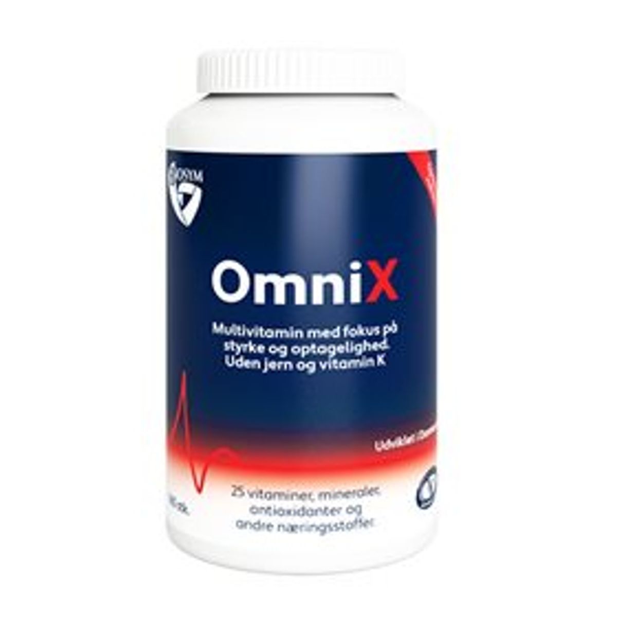 BioSym OmniX u. jern og k-vitamin 160 tabl.