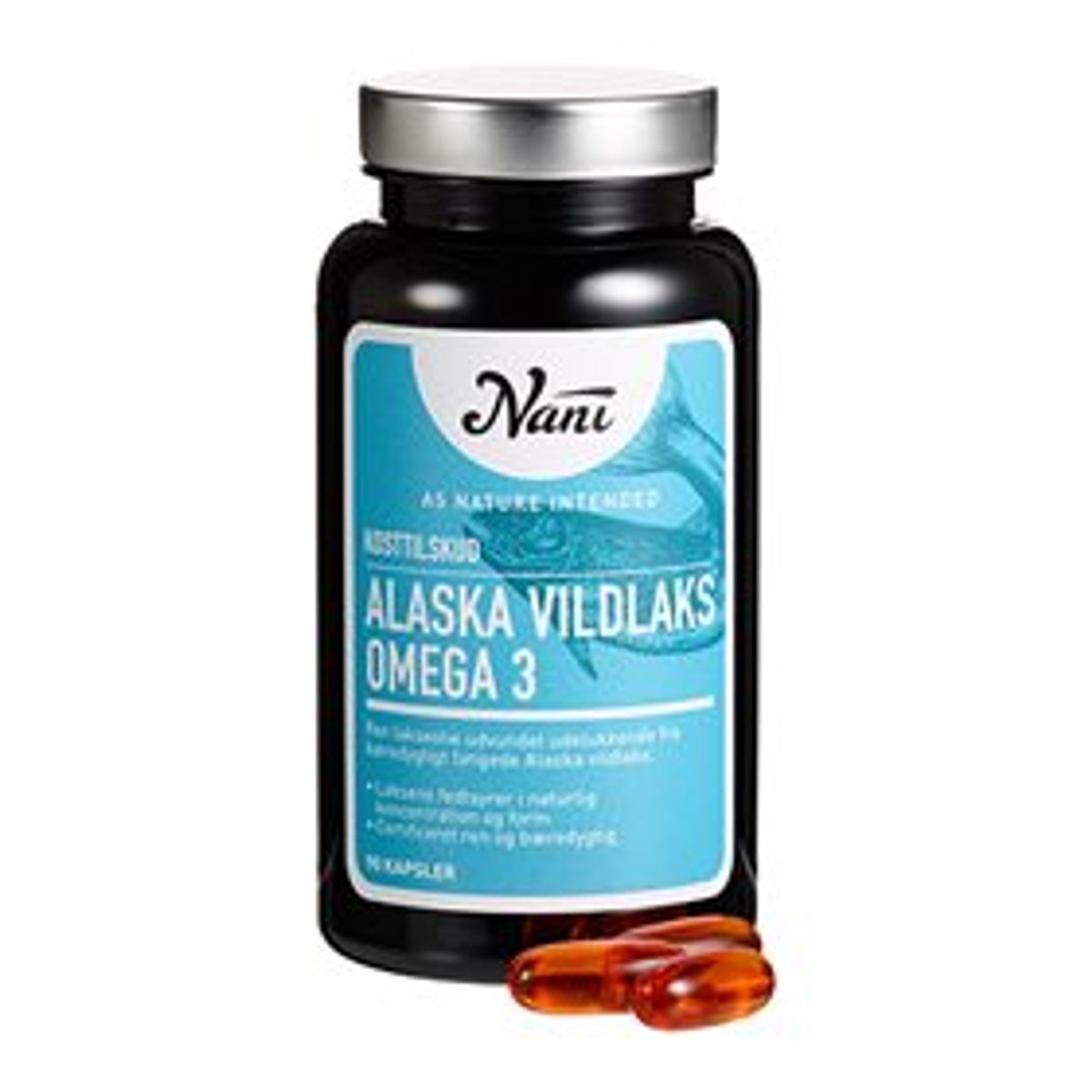 Nani Omega 3 alaska vildlaks &bull; 90 kap.