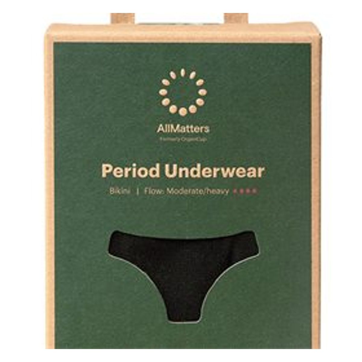 AllMatters Menstruationstrusser Bikini Underwear Moderate/heavy XXXL