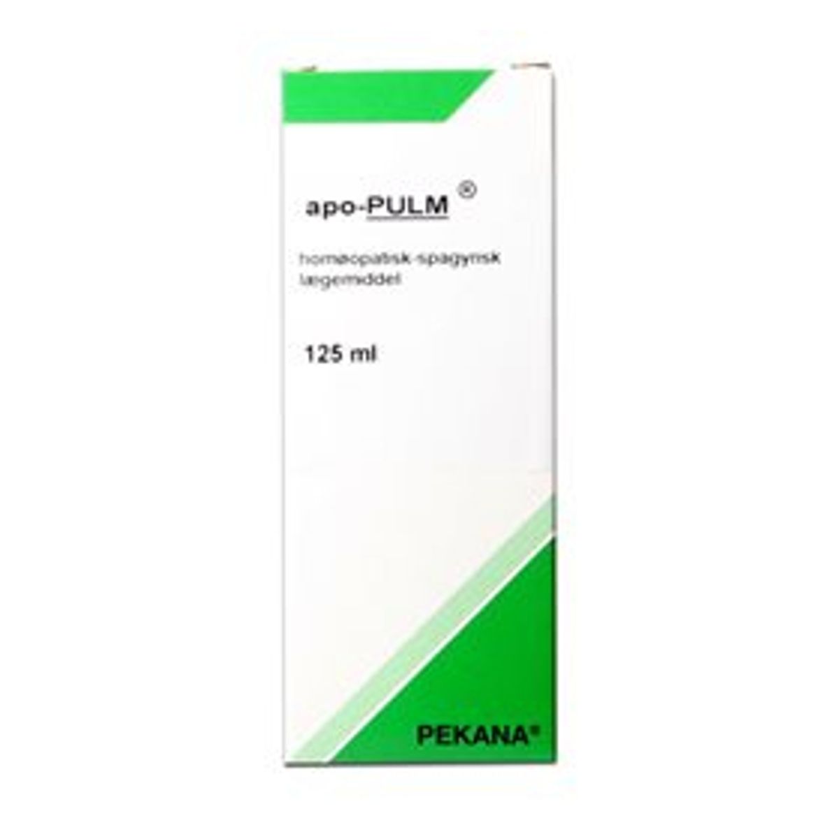 Pekana Apo pulm hostemixtur &bull; 125ml.