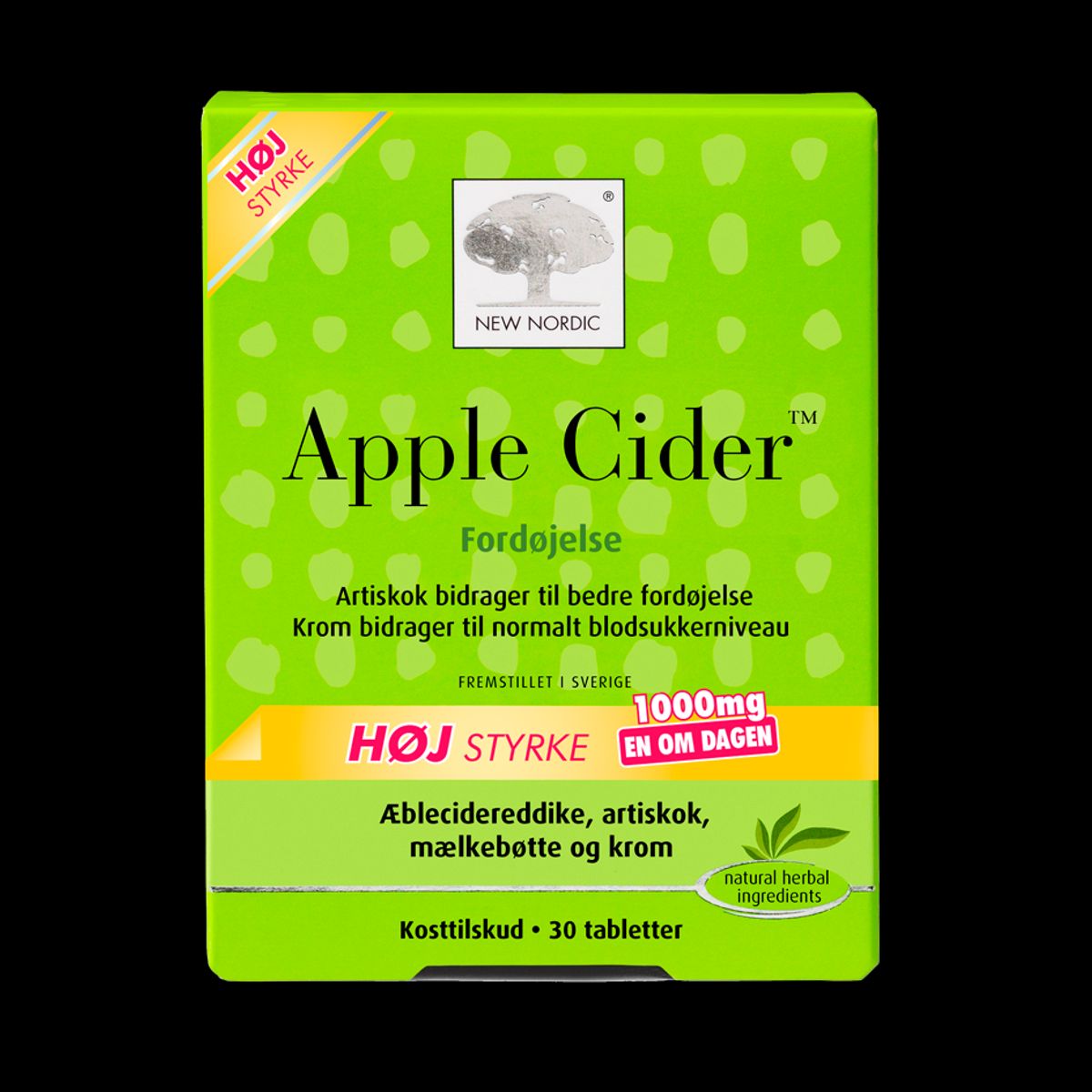 New Nordic Apple Cider 30 tabl. Høj styrke