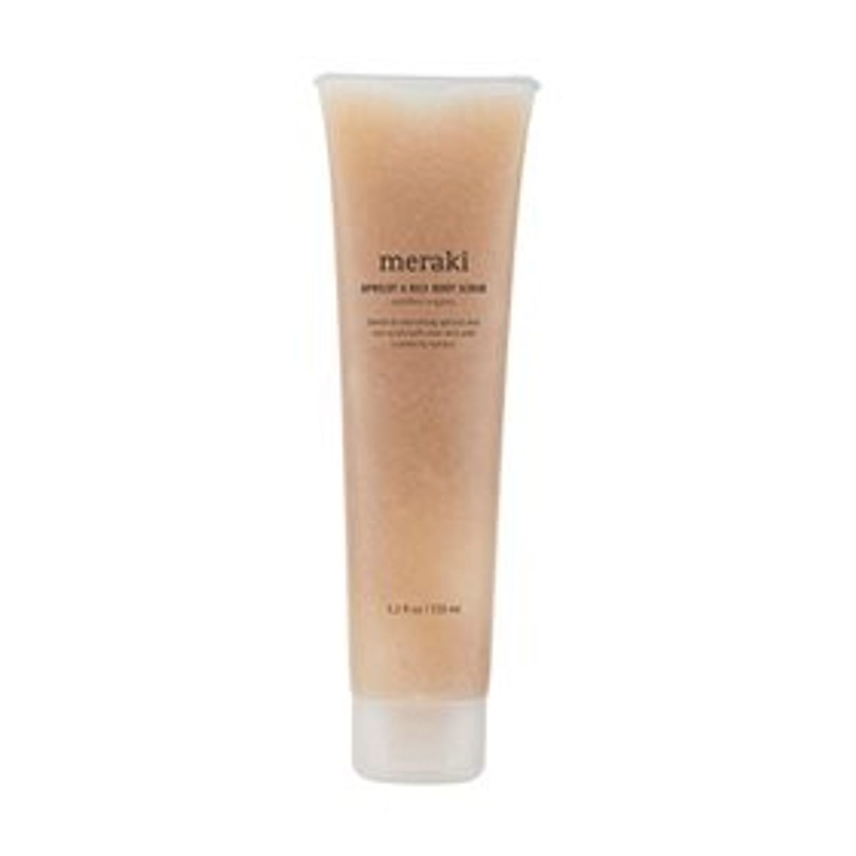 Meraki Apricot & rice body scrub &bull; 150 ml