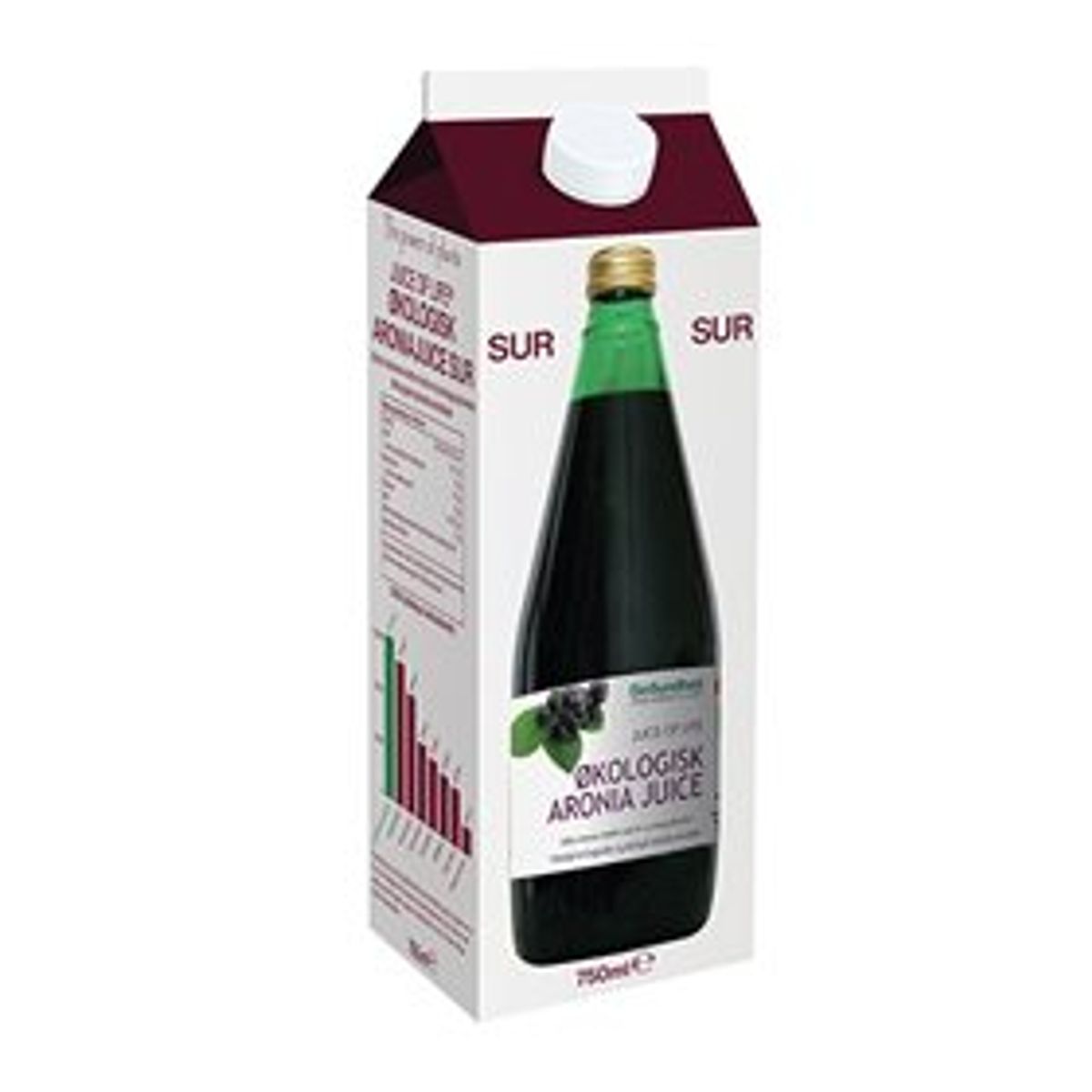 Oil of life Aronia saft Ø, naturel &bull; 750ml.