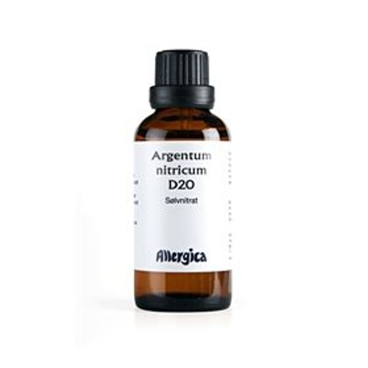 Allergica Argentum nitricum D20 &bull; 50ml.