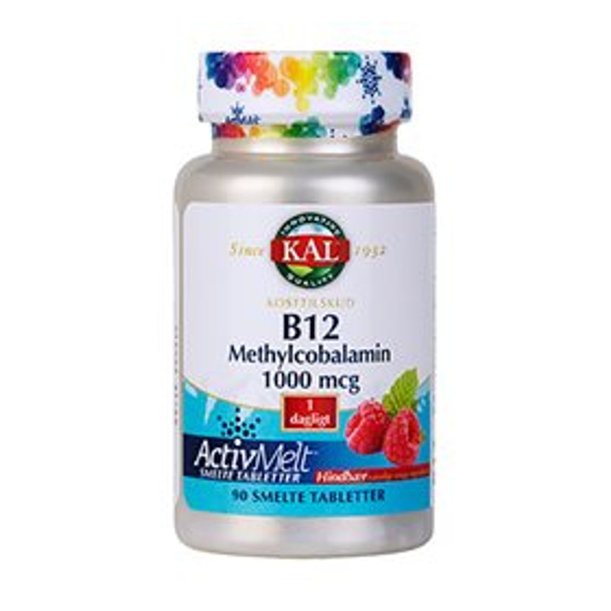 KAL B12 Methylcobalamin 90 smelte tabl.