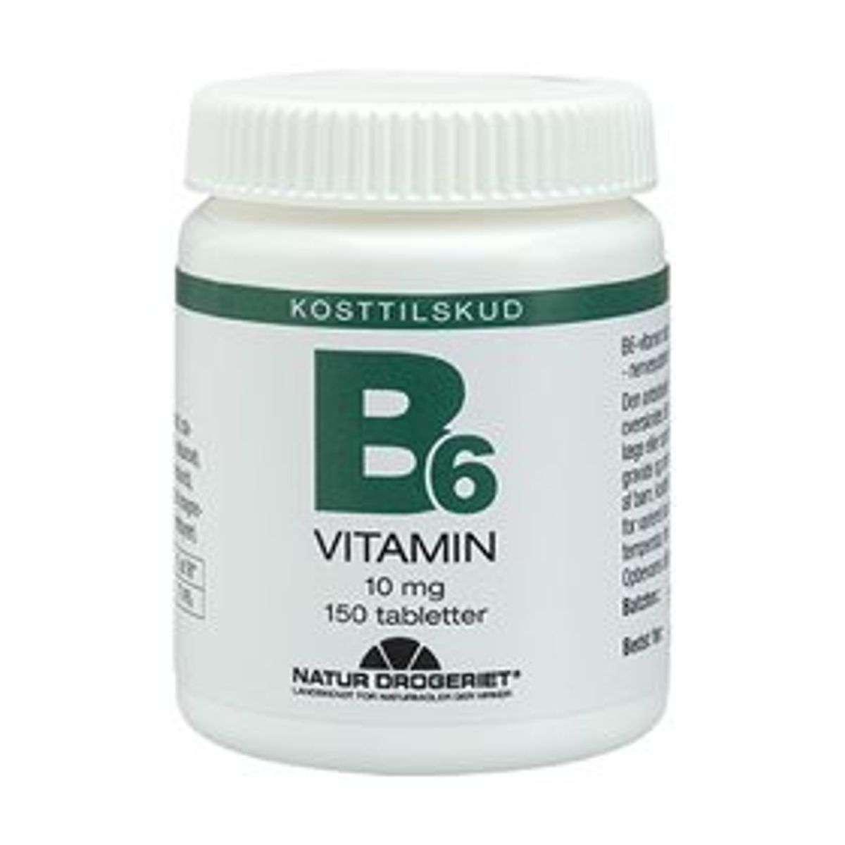 Natur-Drogeriet B6-vitamin 10 mg &bull; 150 kap.