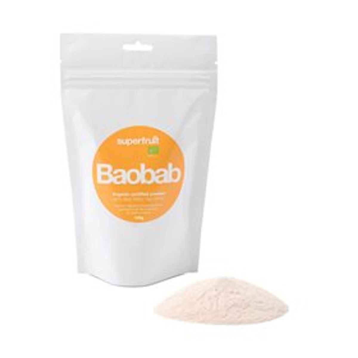 Baobab pulver Ø Superfruit 150g.