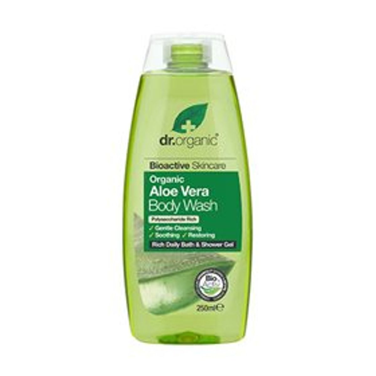 Dr. Organic Bath & Shower Aloe Vera &bull; 250ml.