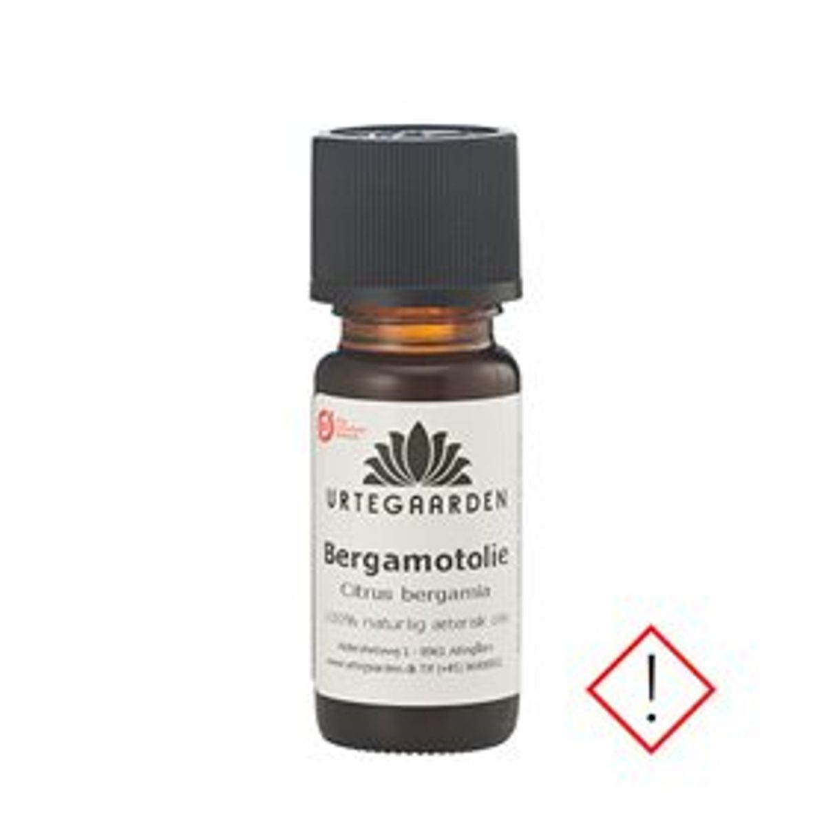 Urtegaarden Bergamotolie Ø 10ml.