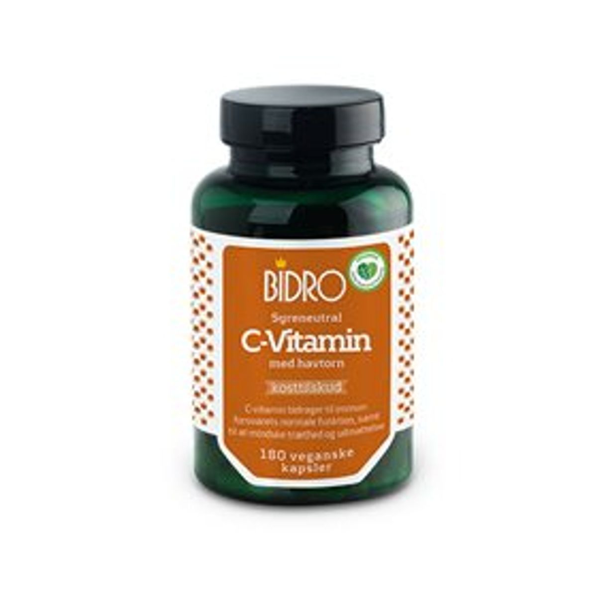 Bidro C- Vitamin 180 kapsler