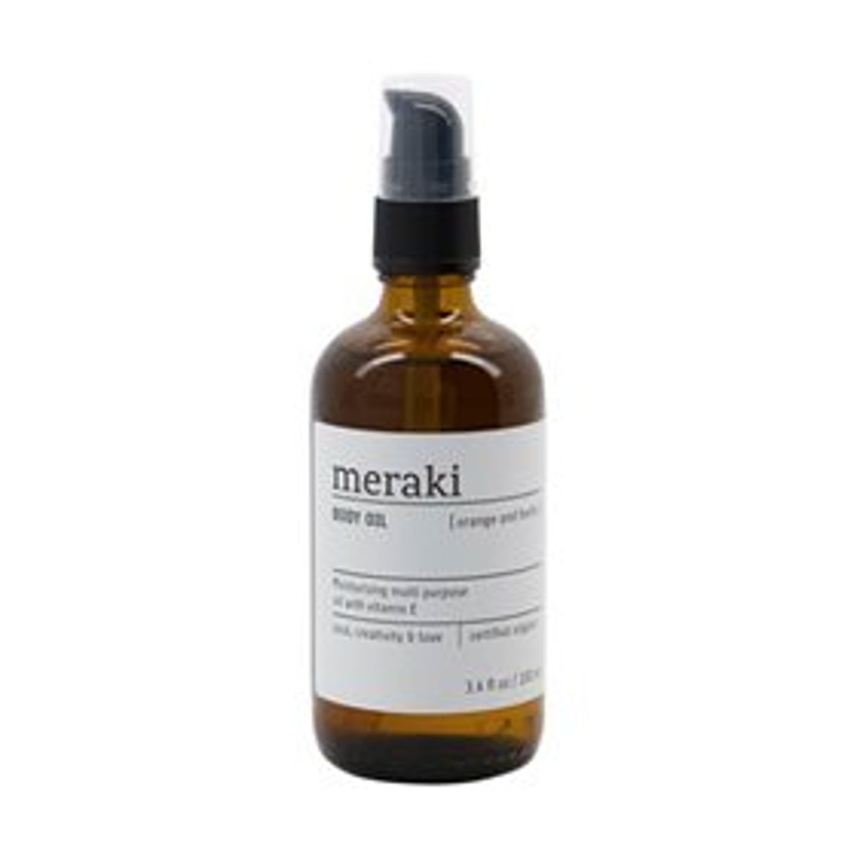 Meraki Body oil, Orange & herbs &bull; 100 ml